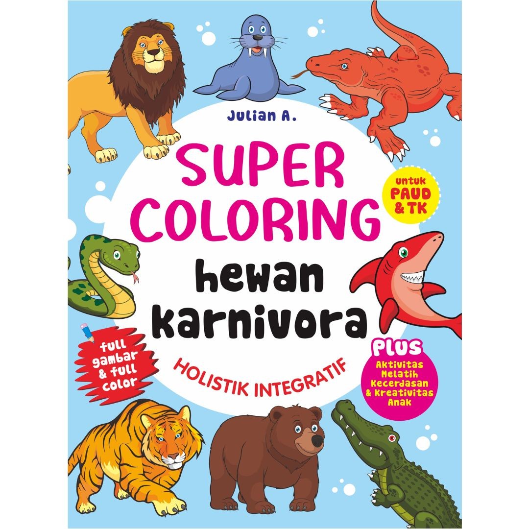 Super Coloring Hewan Karnivora