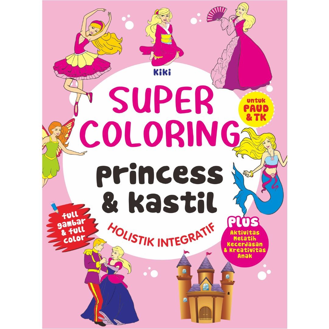 Super Coloring Princes & Kastil