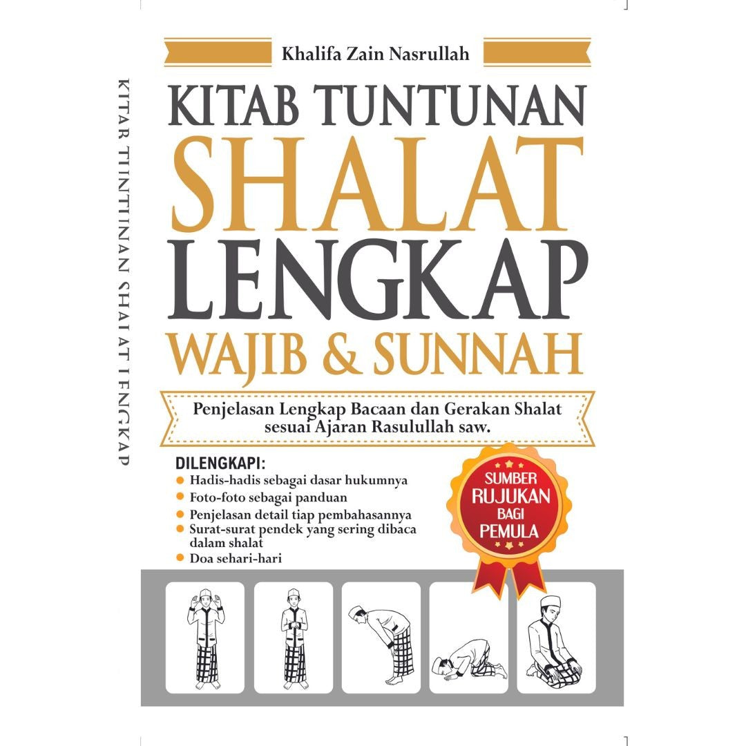 Kitab Tuntunan Sholat Lengkap Wajib & Sunnah