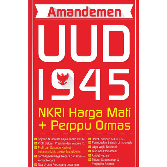 Amandemen UUD 1945 NKRI Harga Mati + Perppu Ormas