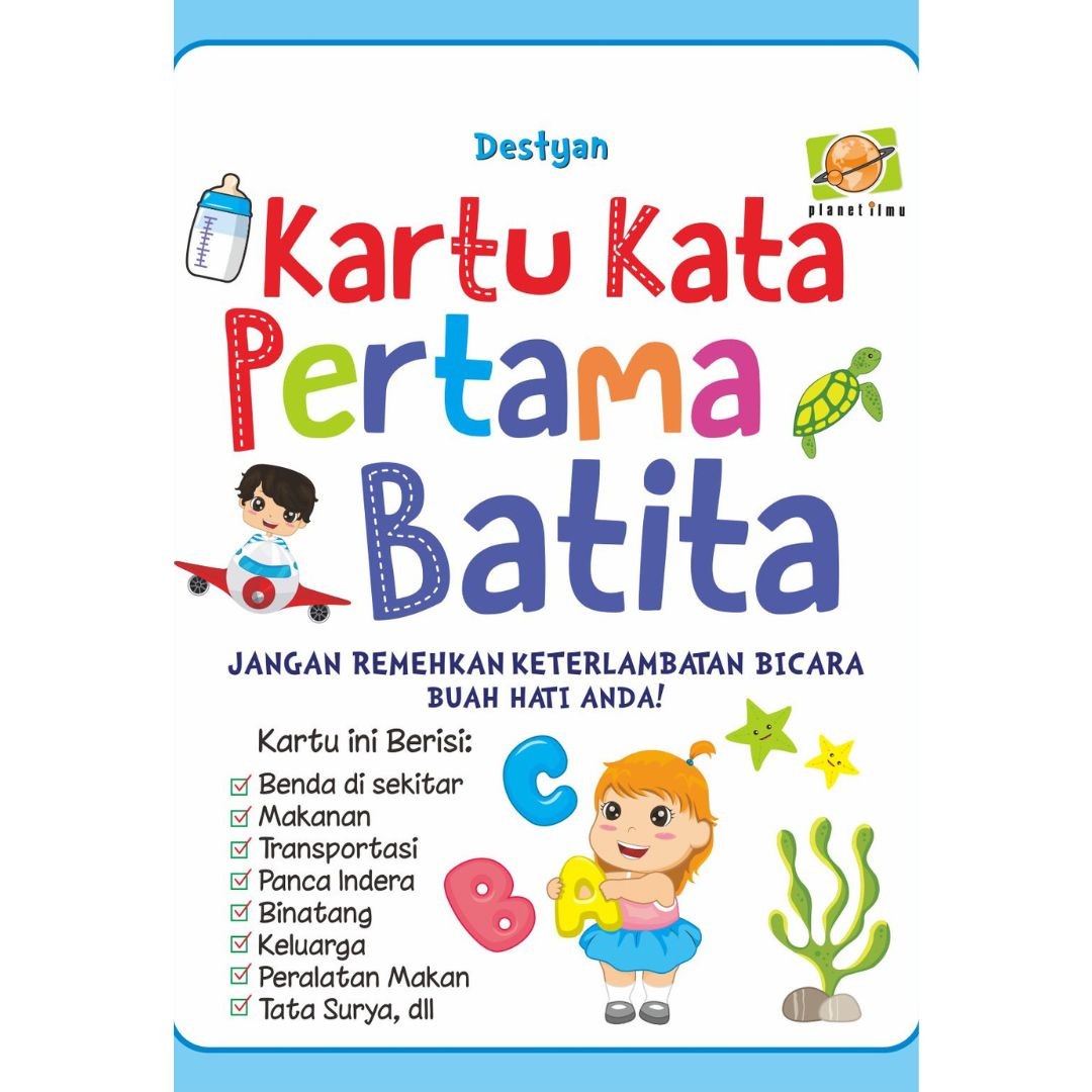Kartu Kata Pertama Batita
