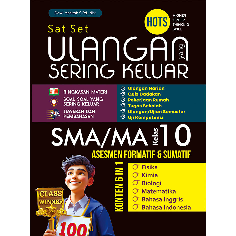 Sat Set Ulangan yang Sering Keluar SMA/MA Kelas 10