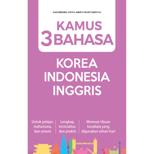 Kamus 3 Bahasa Korea-Indonesia-Inggris