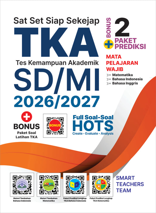 Sat Set Siap Sekejap TKA (Tes Kemampuan Akademik) SD/MI 2026/2027