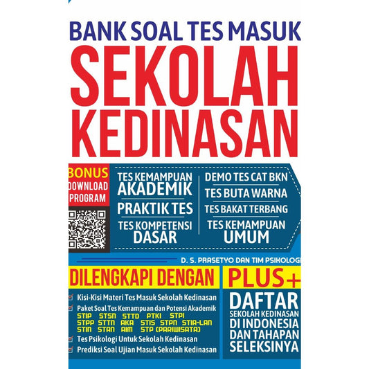 Bank Soal Tes Masuk Sekolah Kedinasan