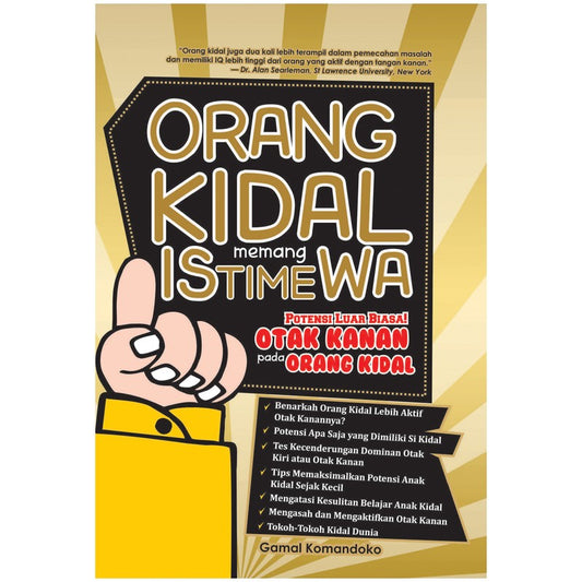 Orang Kidal Memang Istimewa