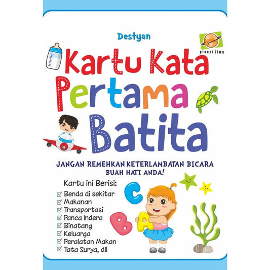 Kartu Kata Pertama Batita